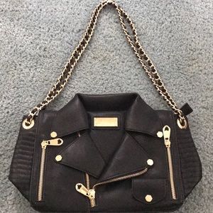 Leather Moto Jacket purse